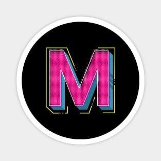 90’s Style Letter M Monogram Magnet